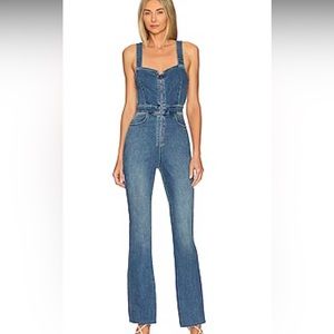 Free People Crvy 2nd Ave One Piece Jumpsuit in Curulean from Revolve